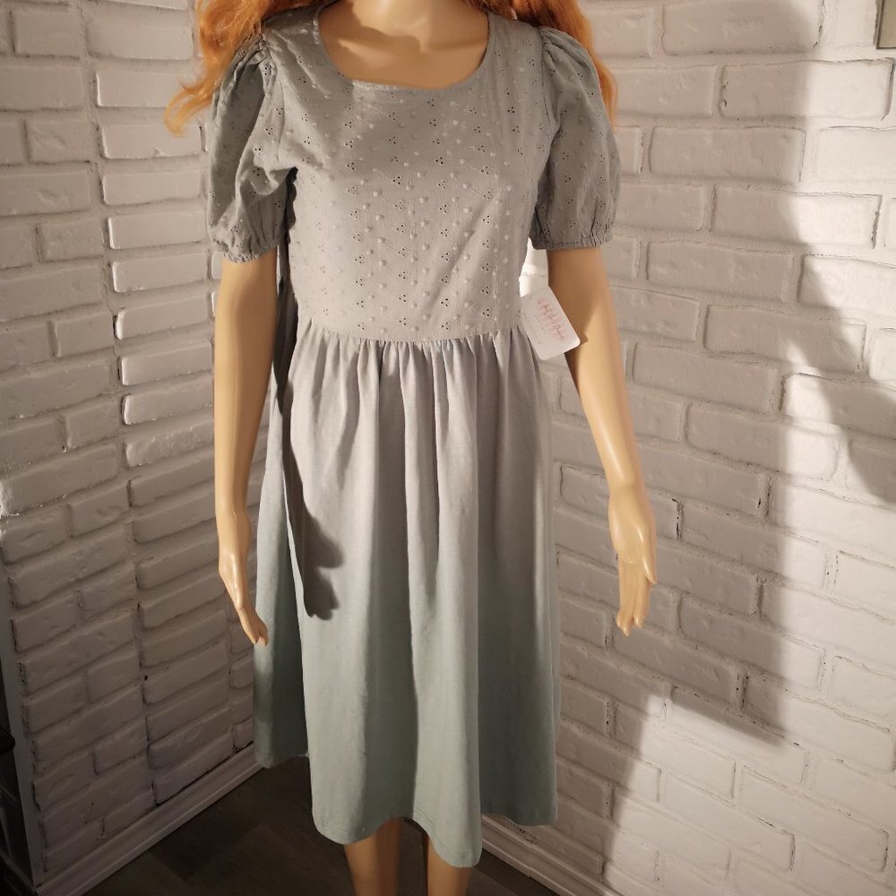 NWT Orange Creek The-Mickell-Modest Ladies Short Sleeves Dress